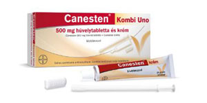 Canesten Uno 500mg lágy hüvelykapszula